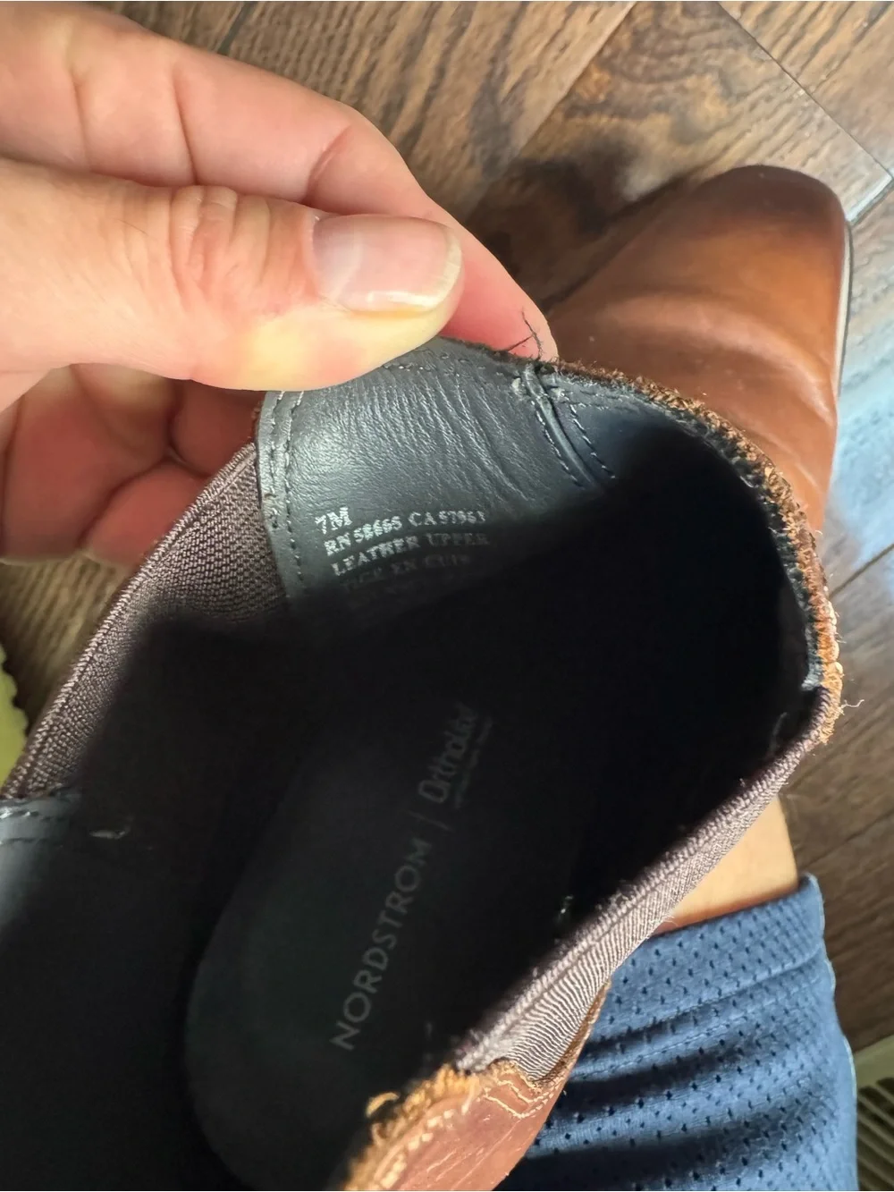 Nordstrom’s -Men's Tan Leather Chelsea Boots